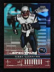 Terry Glenn [Spectrum] #53 Football Cards 2001 Playoff Absolute Memorabilia Prices