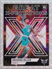 Brandon Miller #2 Basketball Cards 2023 Panini Donruss Great X Pectations Prices