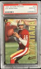 Joe Montana [Mint] Football Cards 1993 Action Packed Prices