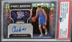 Chet Holmgren [Gold] #FBR-CHT Basketball Cards 2022 Panini Prizm Fast Break Rookie Autographs Prices