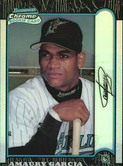 Amaury Garcia [Refractor] #198 Baseball Cards 1999 Bowman Chrome Prices