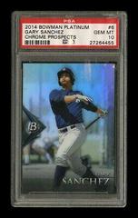Gary Sanchez #6 Baseball Cards 2014 Bowman Platinum Chrome Prospects Prices