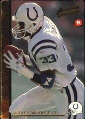 Ashley Ambrose #37 Football Cards 1992 Action Packed Rookie Update Prices