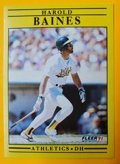 Harold Baines #2 Baseball Cards 1991 Fleer Prices