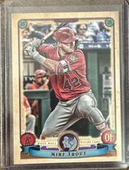 Mike Trout [GQ Logo Swap] Baseball Cards 2018 Topps Gypsy Queen Prices