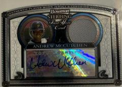 Andrew McCutchen [Autograph Relic] Baseball Cards 2005 Bowman Sterling Prices