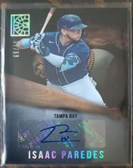 Isaac Paredes [Silver] Baseball Cards 2022 Panini Capstone Autographs Prices