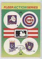 FLEER STICKERS #1 Baseball Cards 1990 Fleer Action Series Stickers Prices