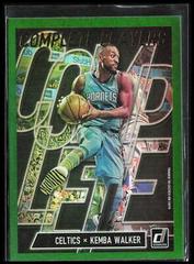 Kemba Walker [Green Flood] #19 Basketball Cards 2019 Panini Donruss Complete Players Prices