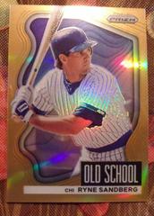Ryne Sandberg [Gold Prizm] #OS-4 Baseball Cards 2022 Panini Prizm Old School Prices