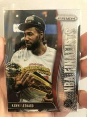 Kawhi Leonard Basketball Cards 2019 Panini Prizm NBA Finalists Prices