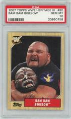 Bam Bam Bigelow #80 Wrestling Cards 2007 Topps Heritage III WWE Prices