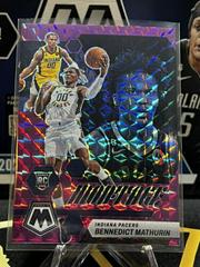 Bennedict Mathurin [Purple] #25 Basketball Cards 2022 Panini Mosaic Montage Prices