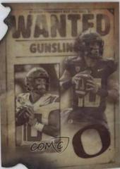 Bo Nix #GSB-9 Football Cards 2023 Bowman's Best University Gunslingers and Bandits Die Cuts Prices
