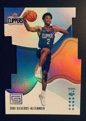 Shai Gilgeous Alexander [Pursuit Die Cut] Basketball Cards 2018 Panini Status Prices