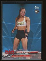 Ronda Rousey [Blue] #101 Wrestling Cards 2018 Topps WWE Then Now Forever Prices