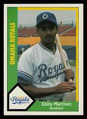 Chito Martinez Baseball Cards 1990 CMC Omaha Royals Prices