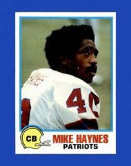 Mike Haynes Football Cards 1978 Topps Holsum Prices
