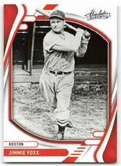 Jimmie Foxx [Retail] #4 Baseball Cards 2022 Panini Absolute Prices