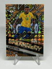 Everton [Orange Fluorescent] Soccer Cards 2021 Panini Mosaic Road to FIFA World Cup Breakaway Prices