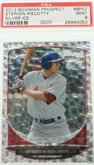Stephen Piscotty [Silver Ice] #BP52 Baseball Cards 2013 Bowman Prospect Prices