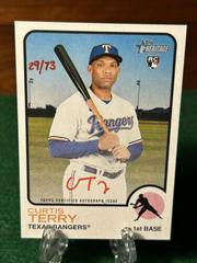 Curtis Terry [Special Edition Red Ink] #ROA-CT Baseball Cards 2022 Topps Heritage Real One Autographs Prices