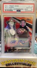 Jeff Hardy [Red Autograph] Wrestling Cards 2021 Topps Finest WWE Legacies Prices
