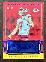 Harrison Butker [Blue] #SS10 Football Cards 2019 Panini Chronicles Signature Series Prices