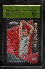 Lauri Markkanen [Red Shimmer] Basketball Cards 2017 Panini Prizm Emergent Prices
