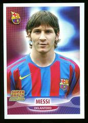Lionel Messi #49 Soccer Cards 2005 Panini Super Barca Prices