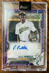 Pedro Pineda [X] #CPA-PP Baseball Cards 2021 Bowman Chrome Prospect Autographs Prices