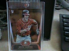 Bryce Harper [Gold] #56 Baseball Cards 2012 Bowman Platinum Prices