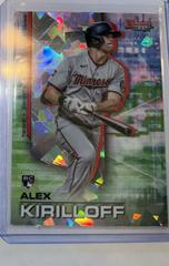 Alex Kirilloff [Atomic Refractor] Baseball Cards 2021 Bowman’s Best Prices