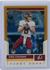Kirk Cousins [First Down] #38 Football Cards 2017 Panini Score Prices