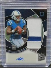 Anthony Richardson #2 Football Cards 2023 Panini Spectra Radiant Rookie Patch Signature Prices