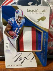 Zay Jones [Patch Autograph] #133 Football Cards 2017 Panini Immaculate Collection Prices