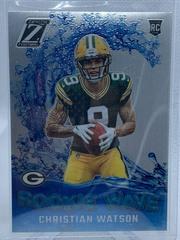 Christian Watson [Silver] #RW-CW Football Cards 2022 Panini Zenith Rookie Wave Prices