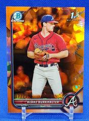 Blake Burkhalter [Sapphire Orange] #BDC-10 Baseball Cards 2022 Bowman Draft Chrome Prices