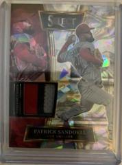 Patrick Sandoval [Cracked Ice] #SELS-PS Baseball Cards 2022 Panini Select Swatches Prices