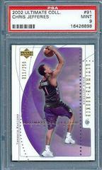 Chris Jefferies Basketball Cards 2002 Ultimate Collection Prices