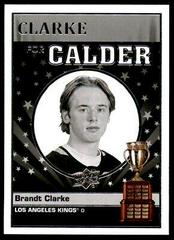 Brandt Clarke Hockey Cards 2022 Upper Deck Calder Candidates Prices