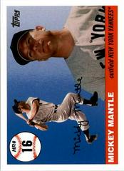 Mickey Mantle #16 Baseball Cards 2006 Topps Mantle Home Run History Prices