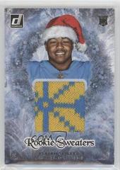 Isaiah Spiller Football Cards 2022 Panini Donruss Rookie Holiday Sweater Prices