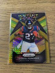 D'Onta Foreman [Gold Mojo] #19 Football Cards 2017 Panini Prizm Instant Impact Prices