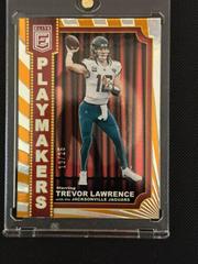 Trevor Lawrence [Orange] #PM-16 Football Cards 2023 Panini Donruss Elite Playmakers Prices