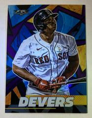 Rafael Devers [Purple] #2 Baseball Cards 2021 Topps Fire Prices
