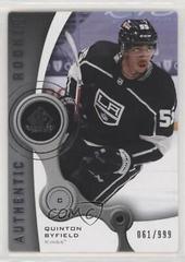Quinton Byfield #R-50 Hockey Cards 2021 SP Game Used 2005-06 Retro Rookies Prices