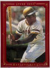 Roberto Clemente [Framed Red] #115 Baseball Cards 2008 Upper Deck Masterpieces Prices