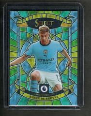Kevin De Bruyne #7 Soccer Cards 2022 Panini Select Premier League Stained Glass Prices