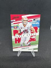 George Kittle [Green] #PH-16 Football Cards 2022 Panini Prestige Power House Prices